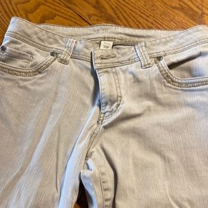 Sonoma khaki jean capris.  Size 10 petite.